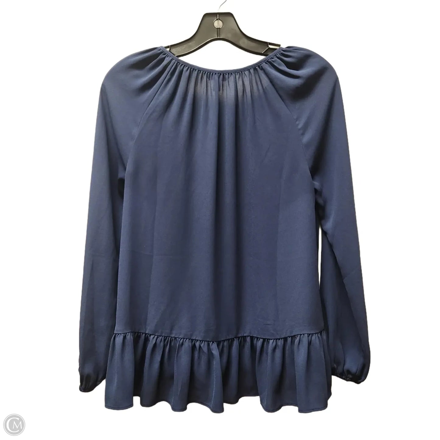 Top Long Sleeve Designer By Lilly Pulitzer In Navy, Size: Xxs