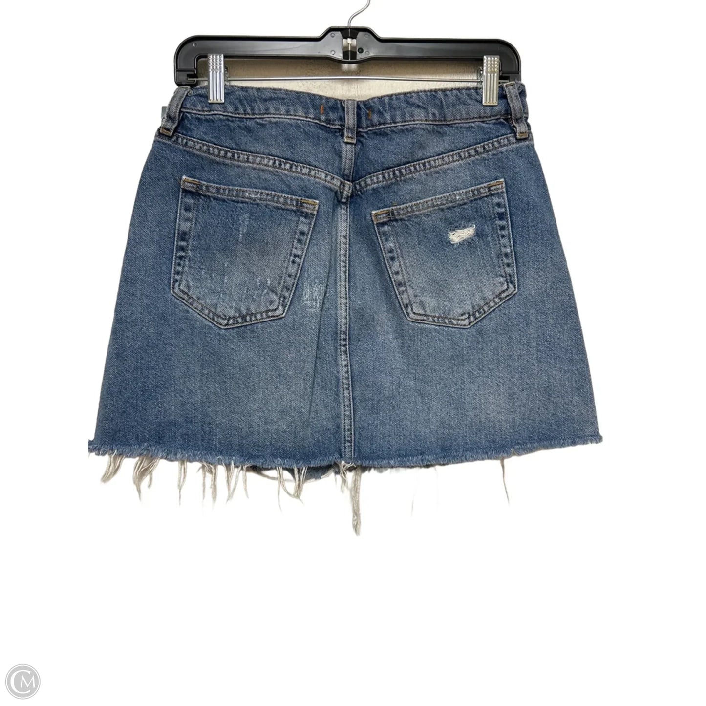 Skirt Mini & Short By We The Free In Blue Denim, Size: 6