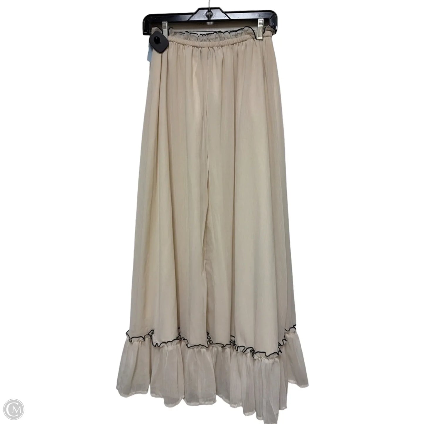 Skirt Set 2pc By Shein In Black & Cream, Size: 8