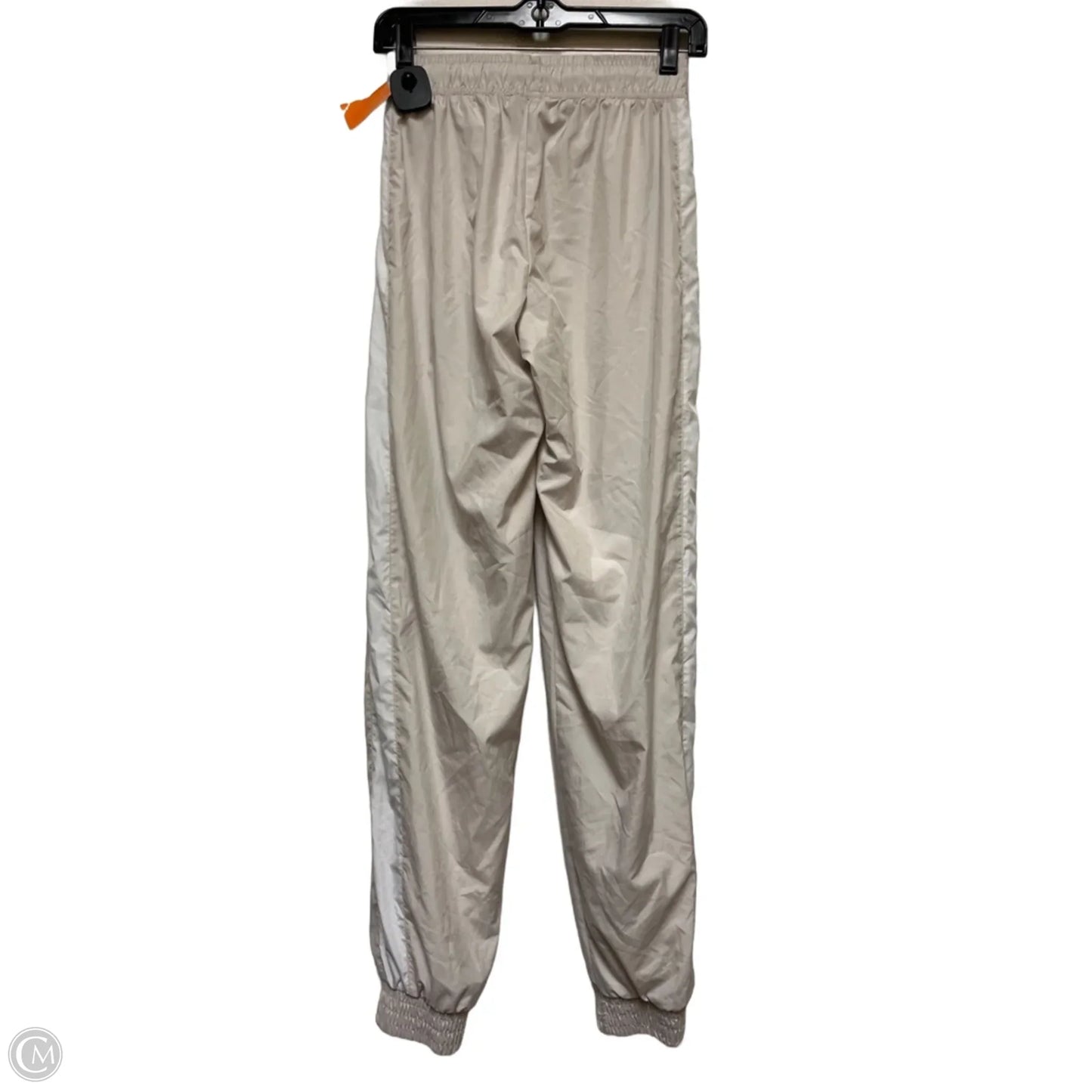 Athletic Pants By Nike Apparel In Tan & White, Size: Xs