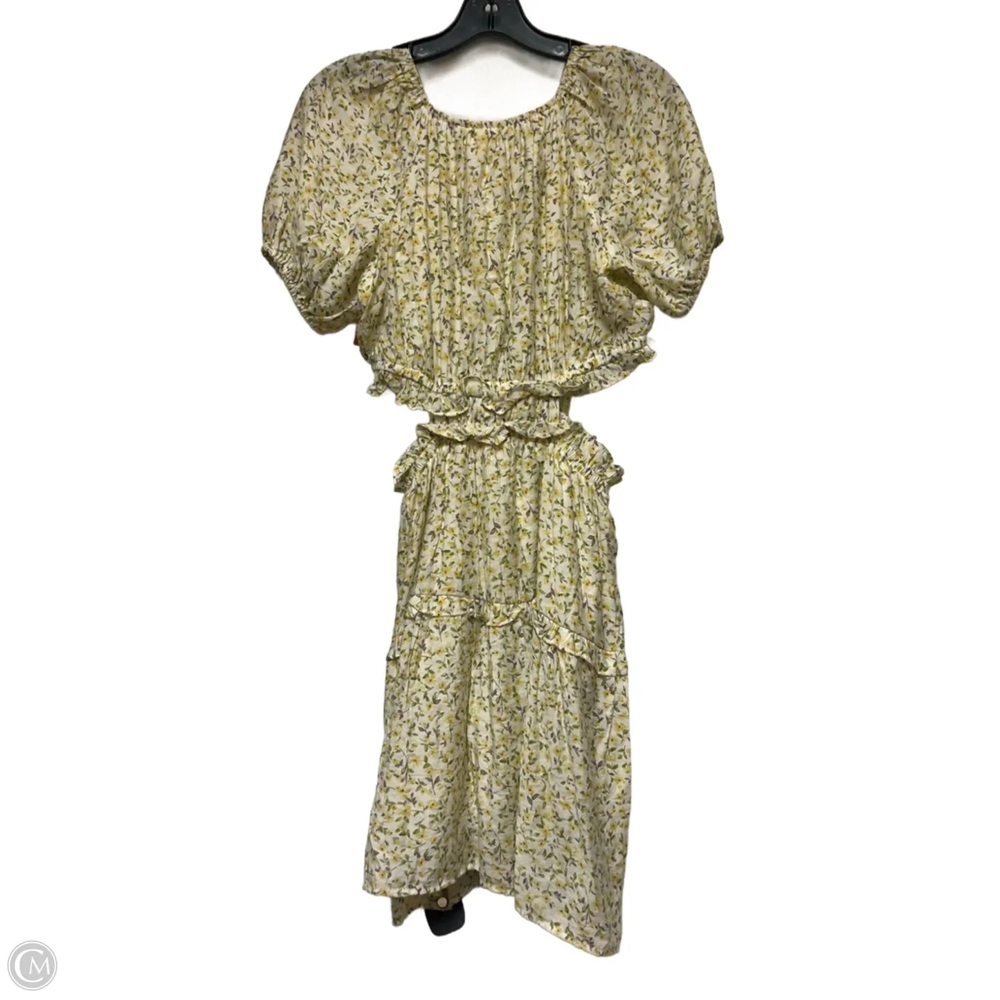 Dress Casual Short By Blu Pepper In Floral Print, Size: S