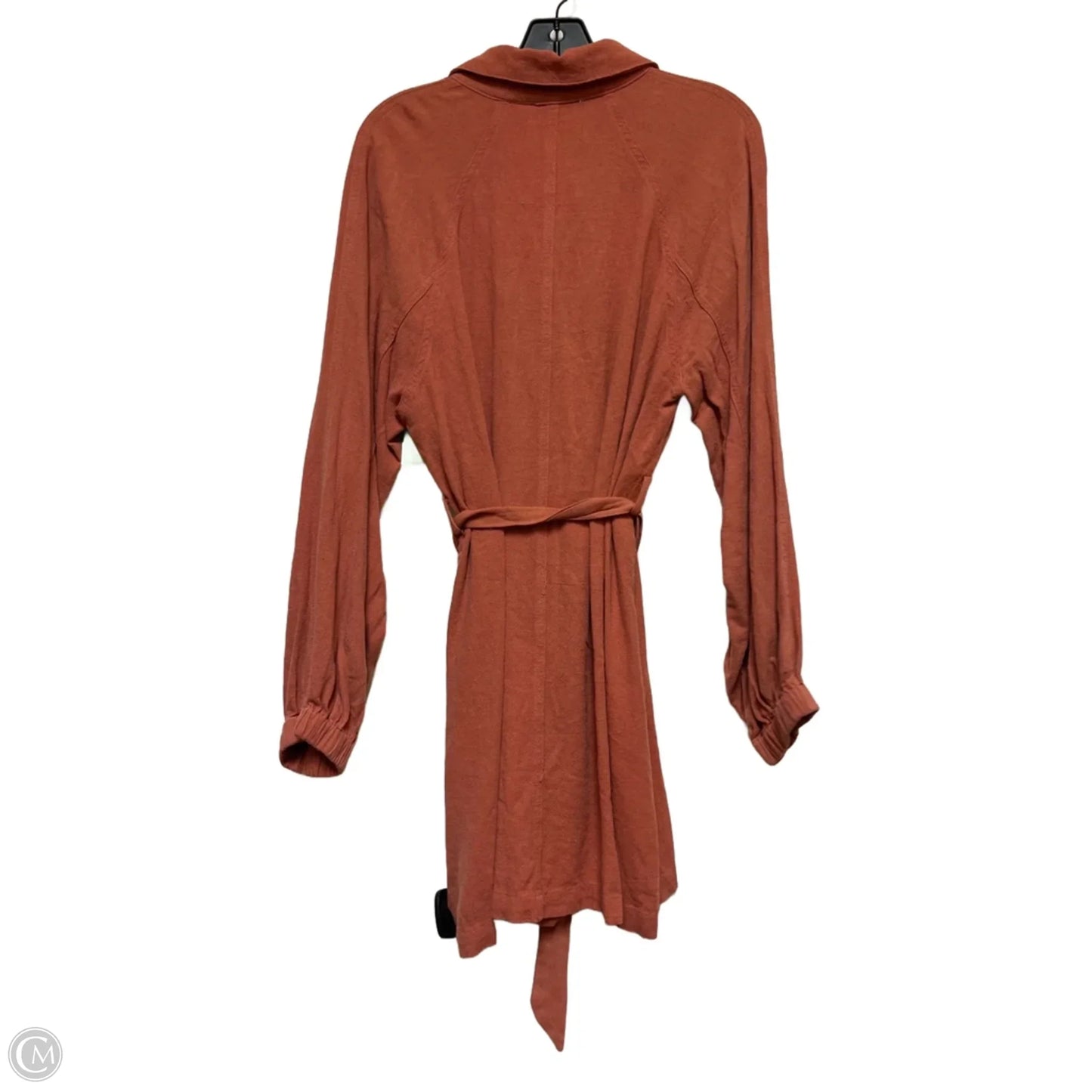 Dress Casual Short By She + Sky In Orange, Size: L