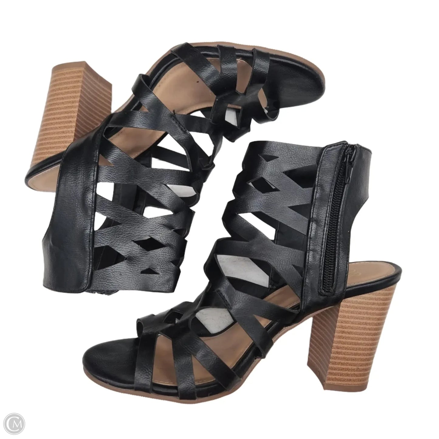 Shoes Heels Block By New York And Co In Black, Size: 9