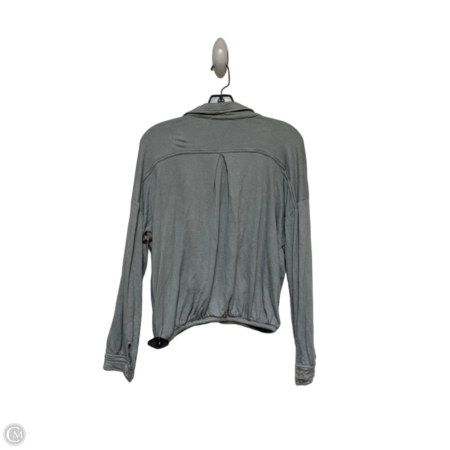 Top Long Sleeve By Free People In Grey, Size: S