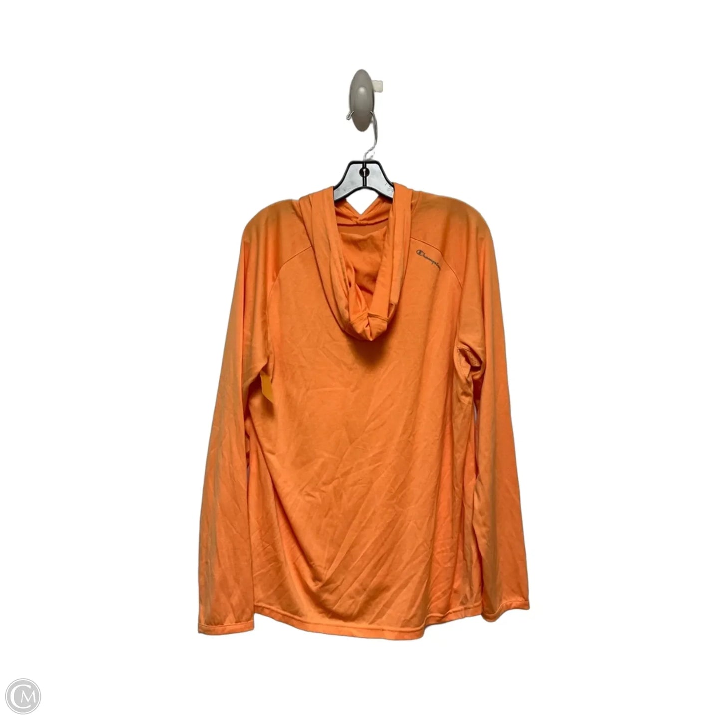 Top Long Sleeve By Champion In Orange, Size: L