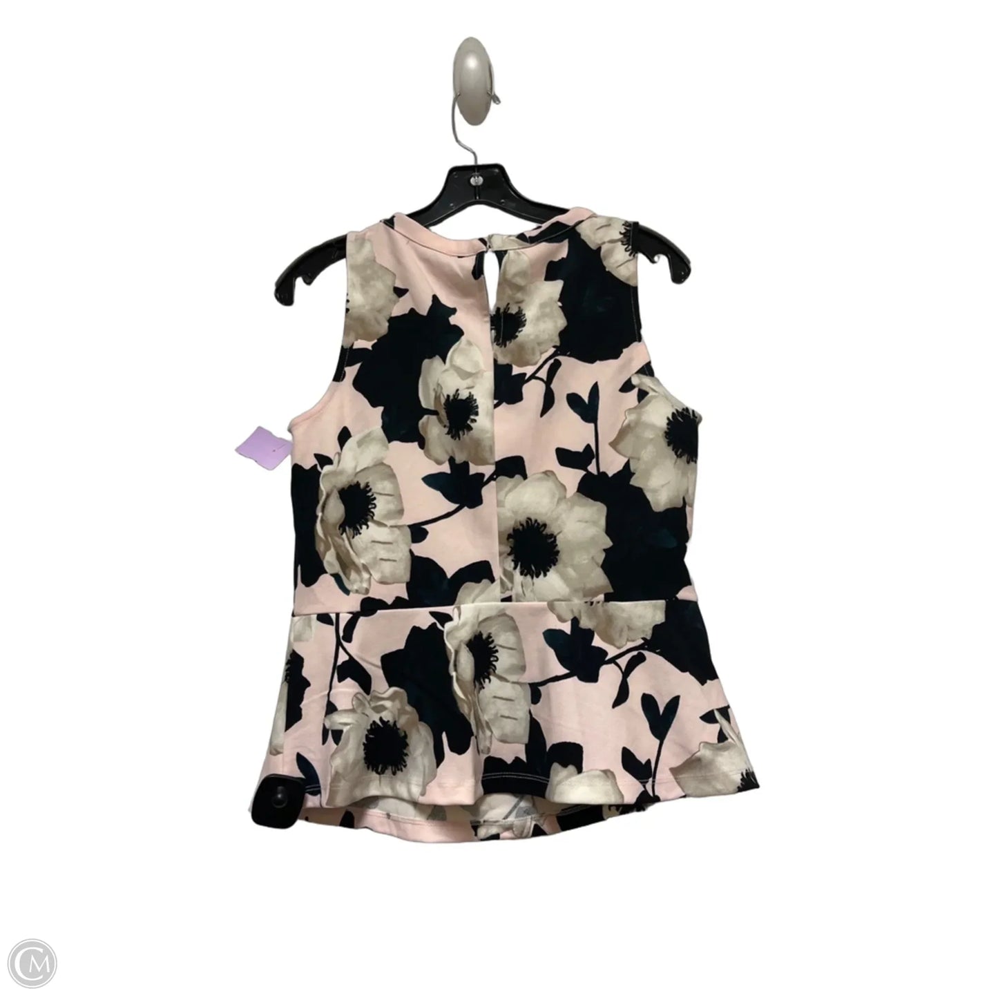 Top Sleeveless By Banana Republic In Floral Print, Size: S