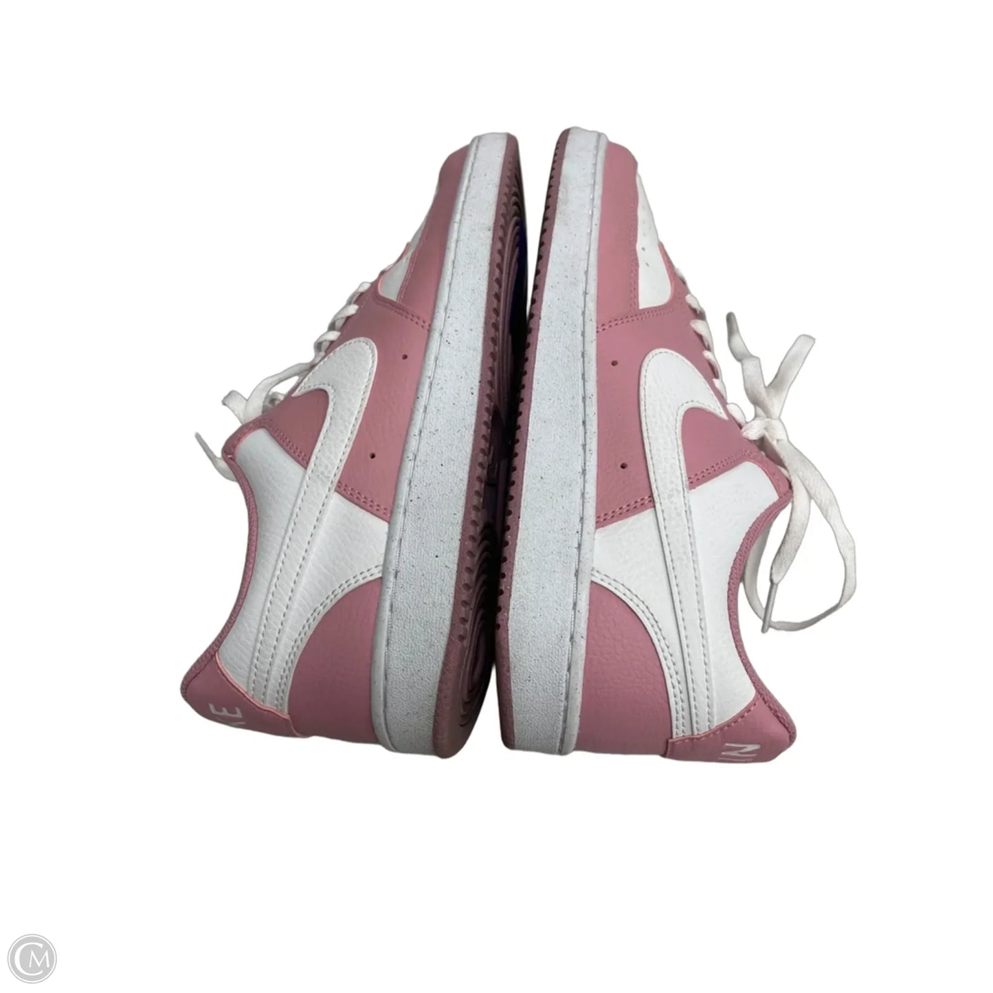 Shoes Sneakers By Nike In Pink & White, Size: 10.5