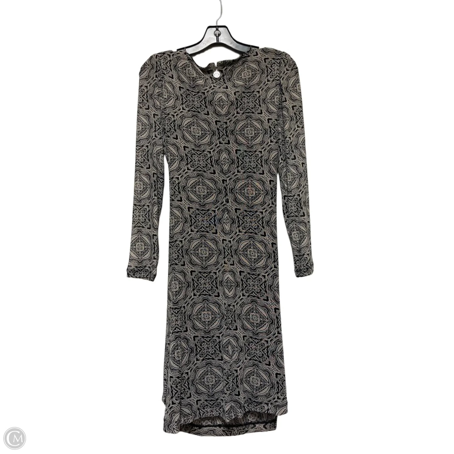 Dress Casual Short By Tommy Hilfiger In Black & Cream, Size: L