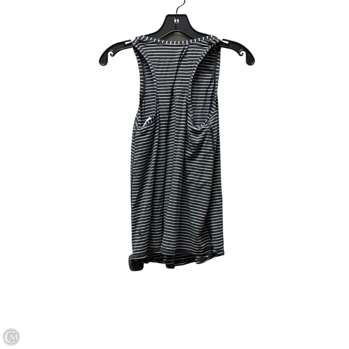 Athletic Tank Top By Lululemon In Striped Pattern, Size: S
