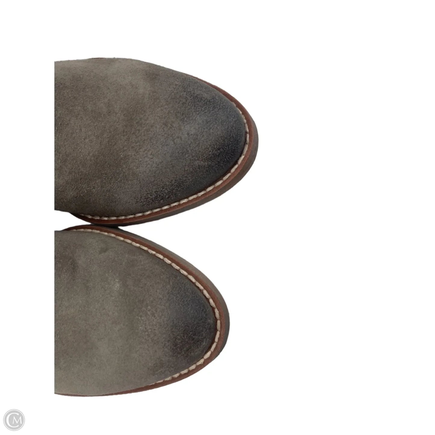 Boots Ankle Heels By Sam Edelman In Grey, Size: 7