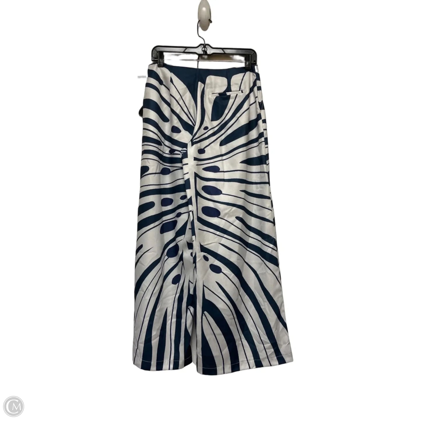Pants Set 2pc By Clothes Mentor In Blue & White, Size: 2