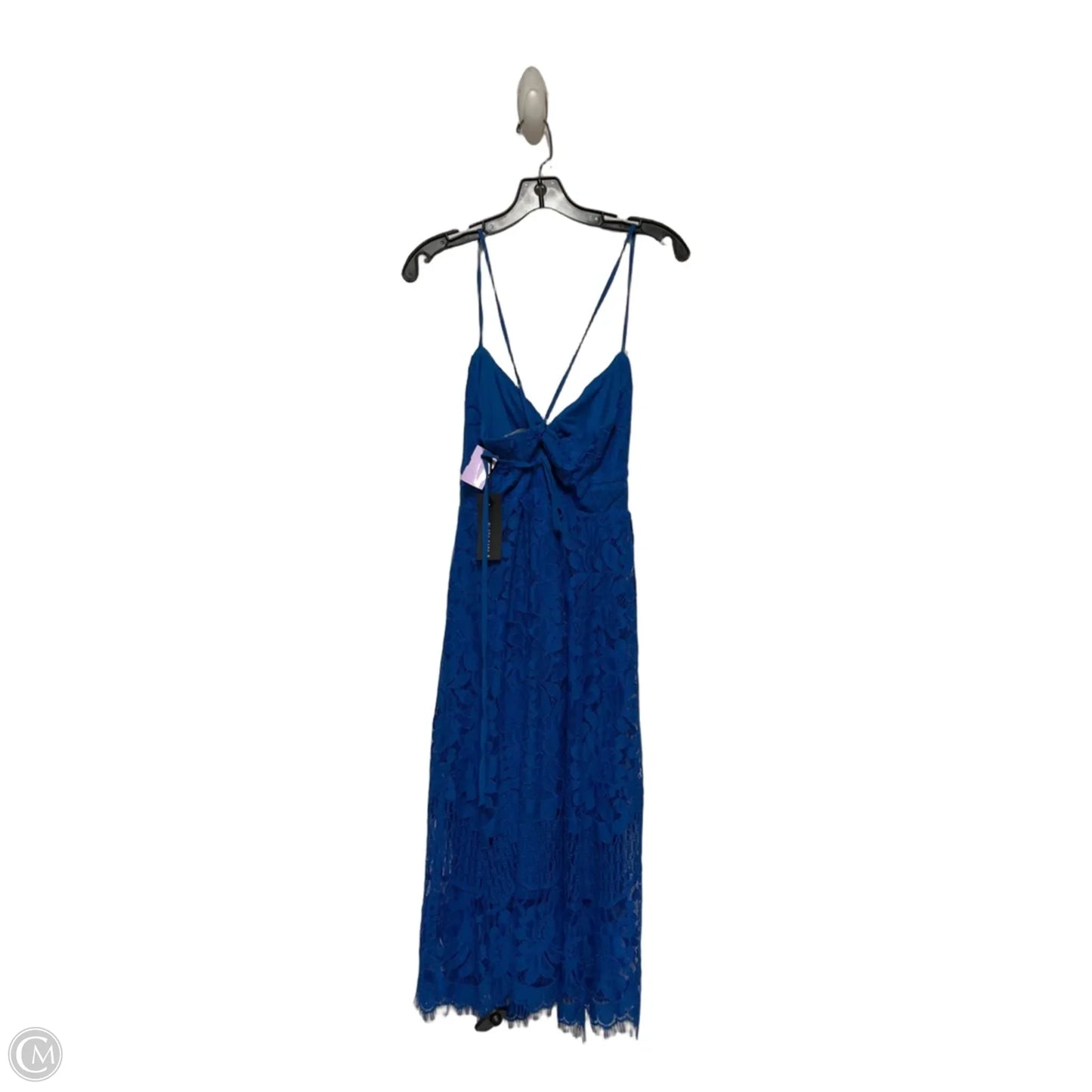 Dress Casual Midi By Black Tape In Blue, Size: L