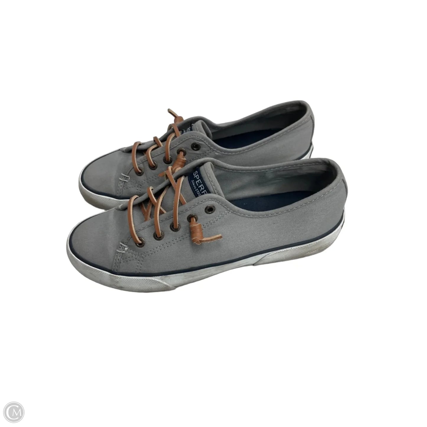 Shoes Flats By Sperry In Grey, Size: 7.5