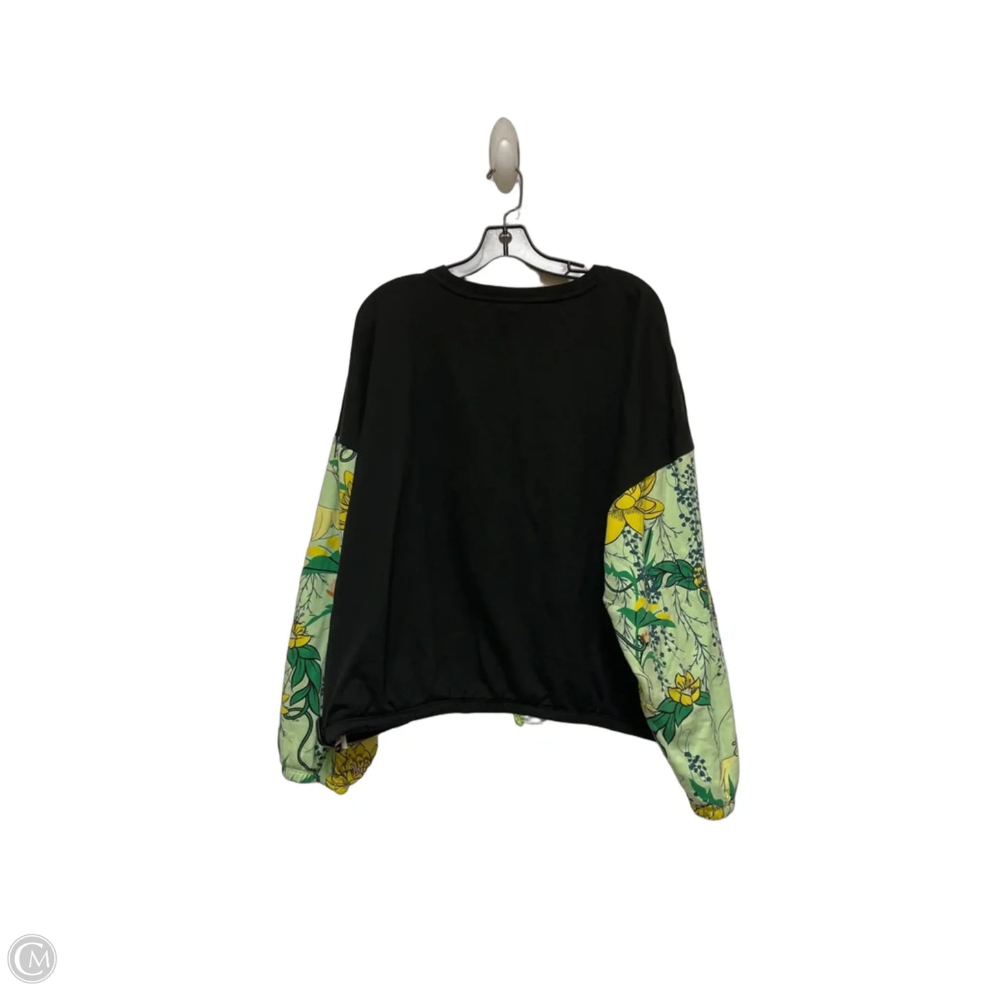 Top Long Sleeve By Disney Store In Black & Green, Size: Xxl
