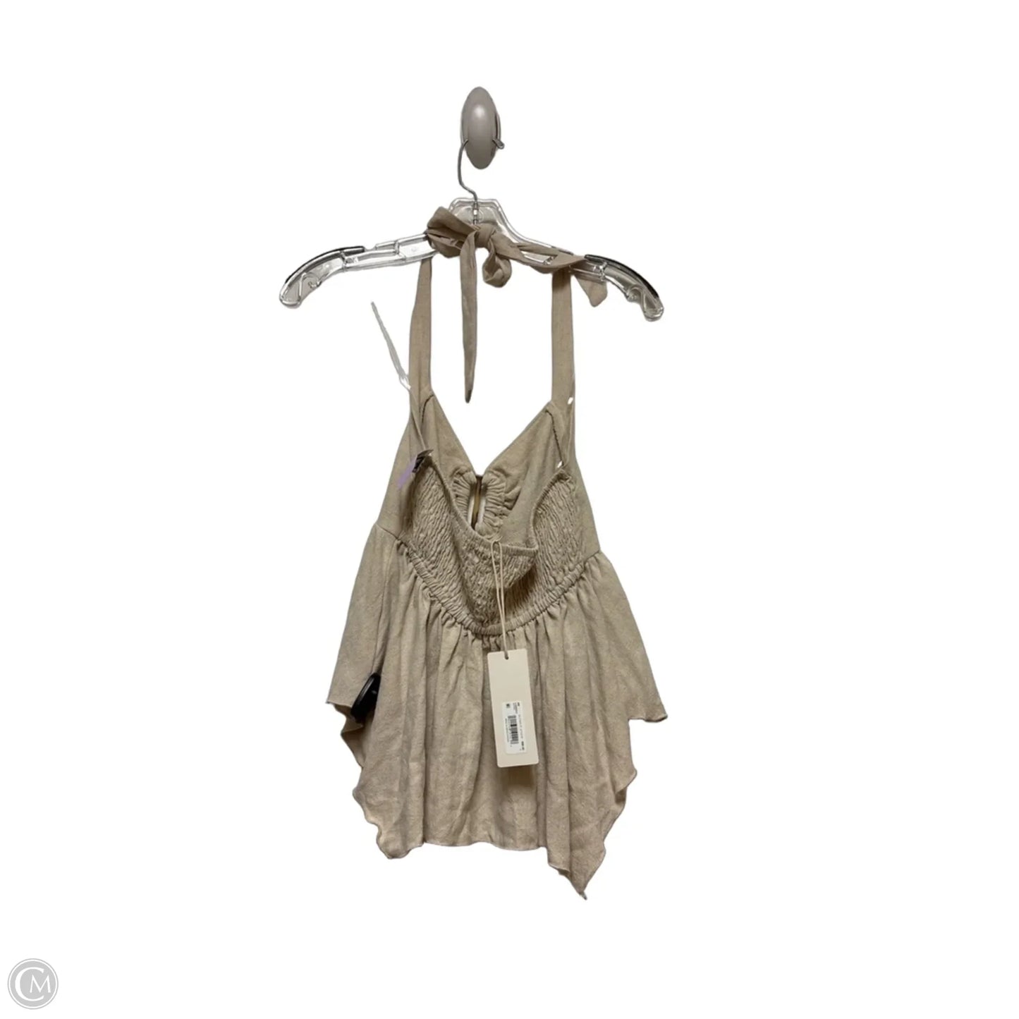 Top Sleeveless By Altard State In Tan, Size: M