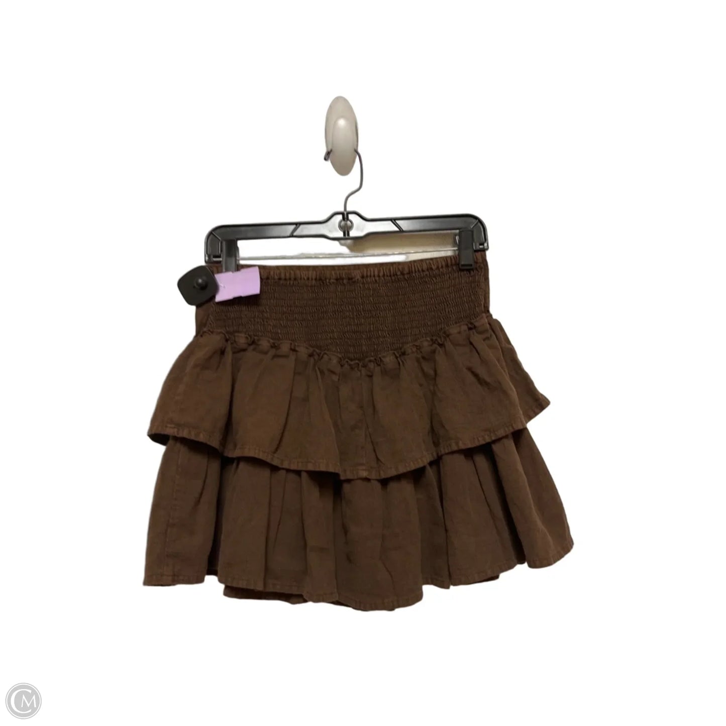 Skirt Mini & Short By Japna In Brown, Size: 8