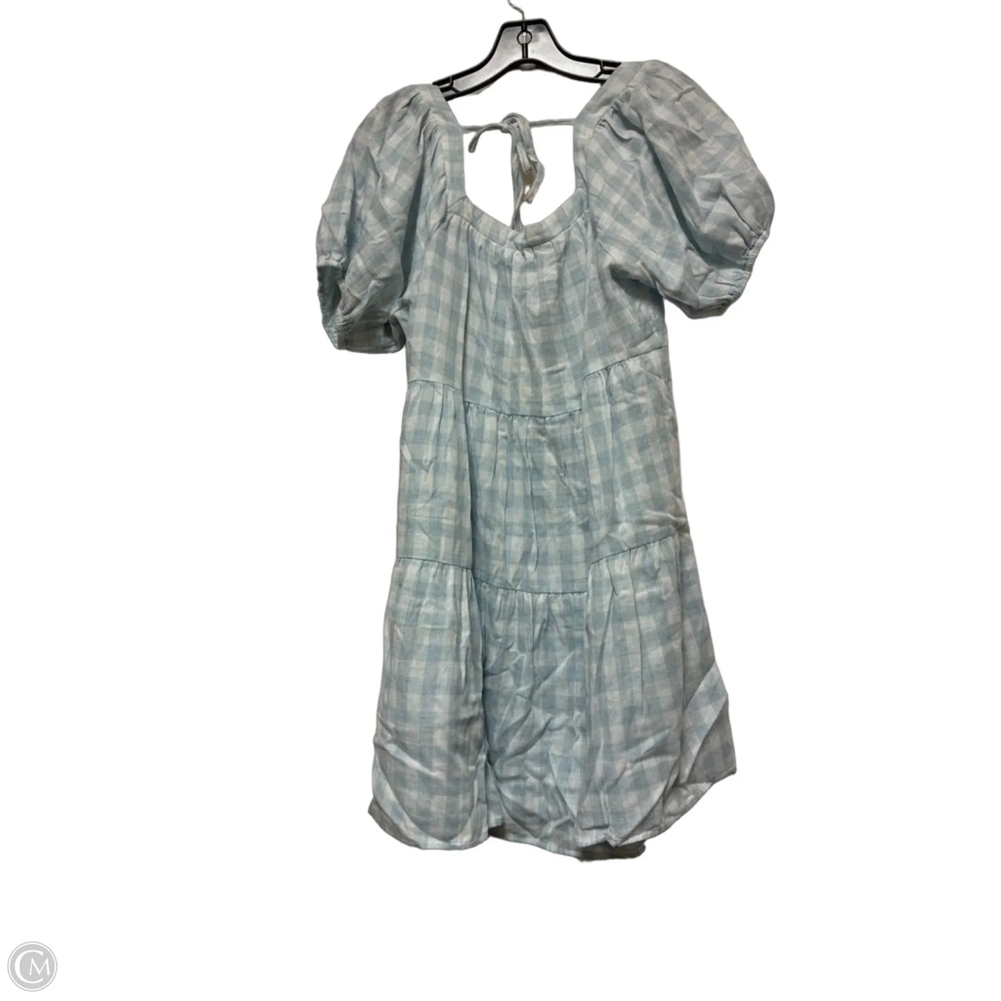 Dress Casual Short By Hem & Thread In Plaid Pattern, Size: L