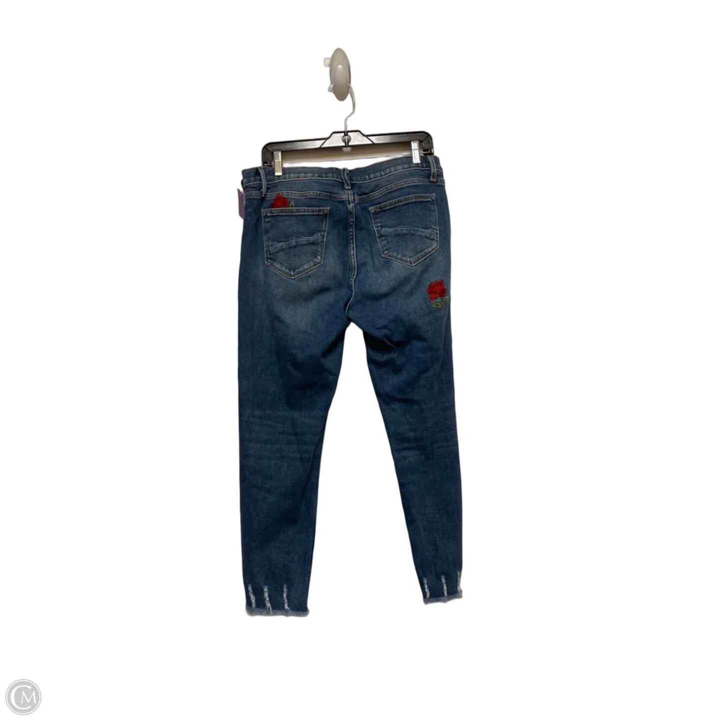 Jeans Skinny By Driftwood In Floral Print, Size: 6