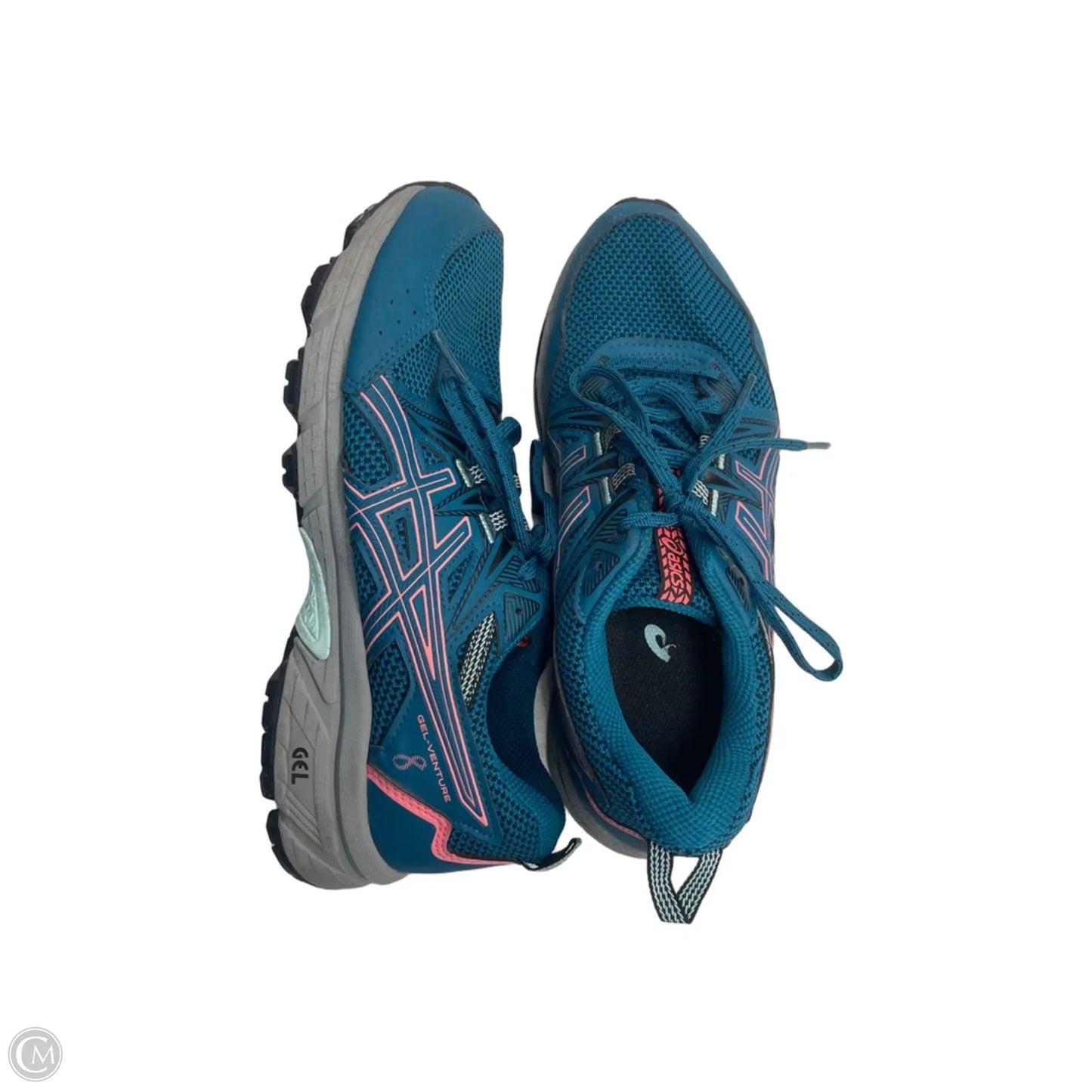 Shoes Athletic By Asics In Blue & Orange, Size: 7.5