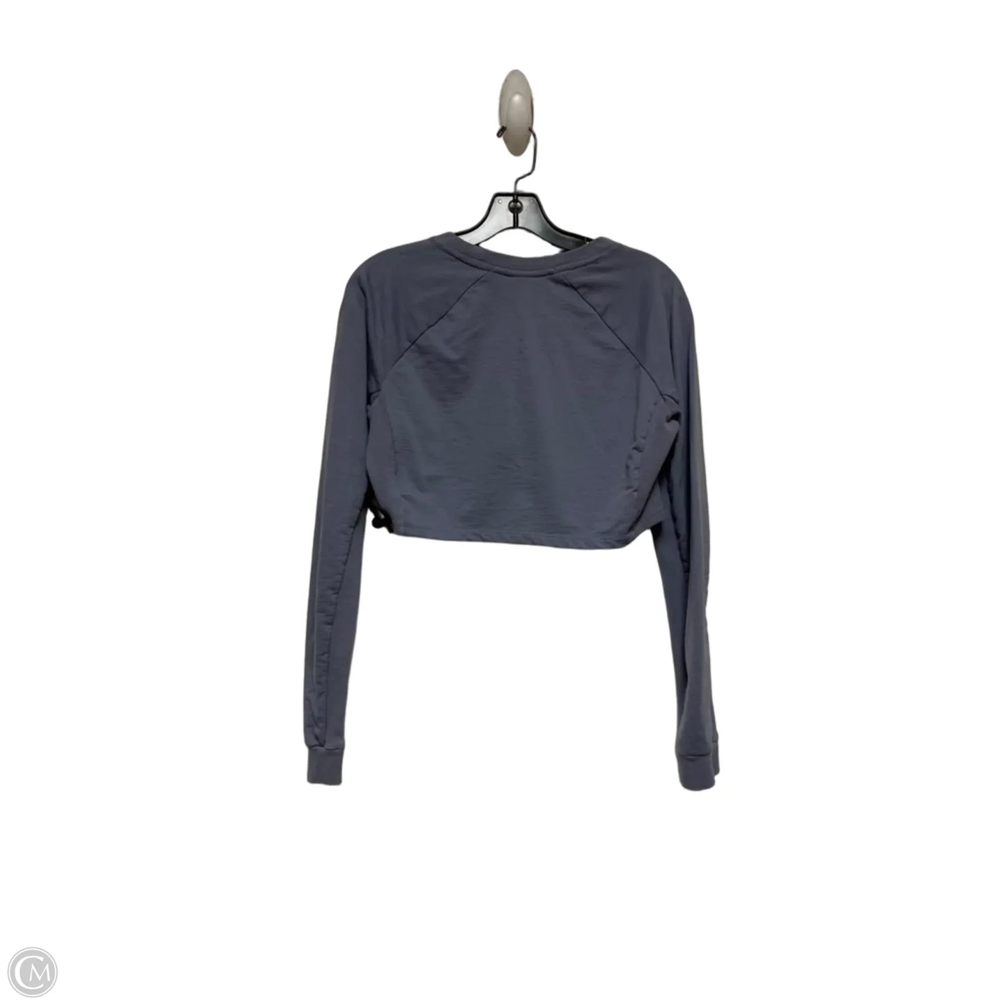 Athletic Top Long Sleeve Crewneck By Gym Shark In Purple, Size: S