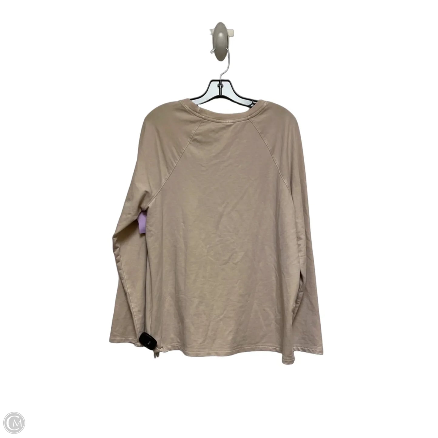 Top Long Sleeve By Disney Store In Cream, Size: L