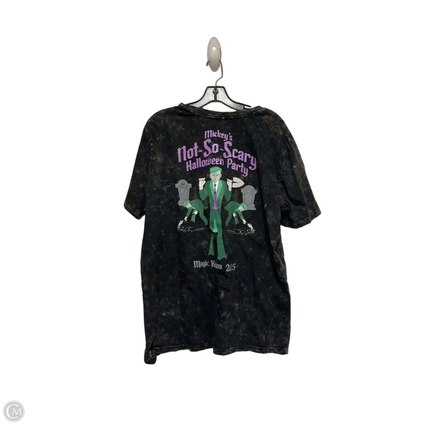 Top Short Sleeve By Disney Store In Black, Size: M