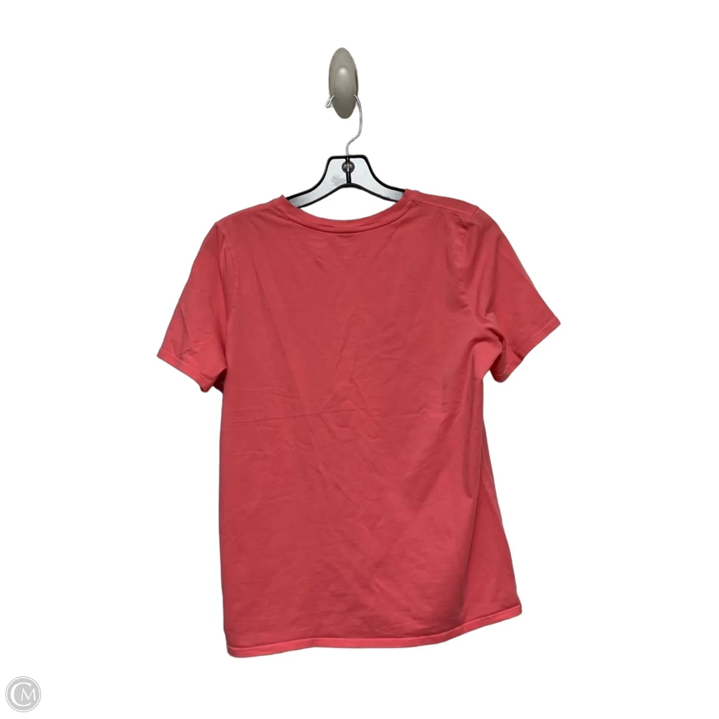 Athletic Top Short Sleeve By Lululemon In Pink, Size: M