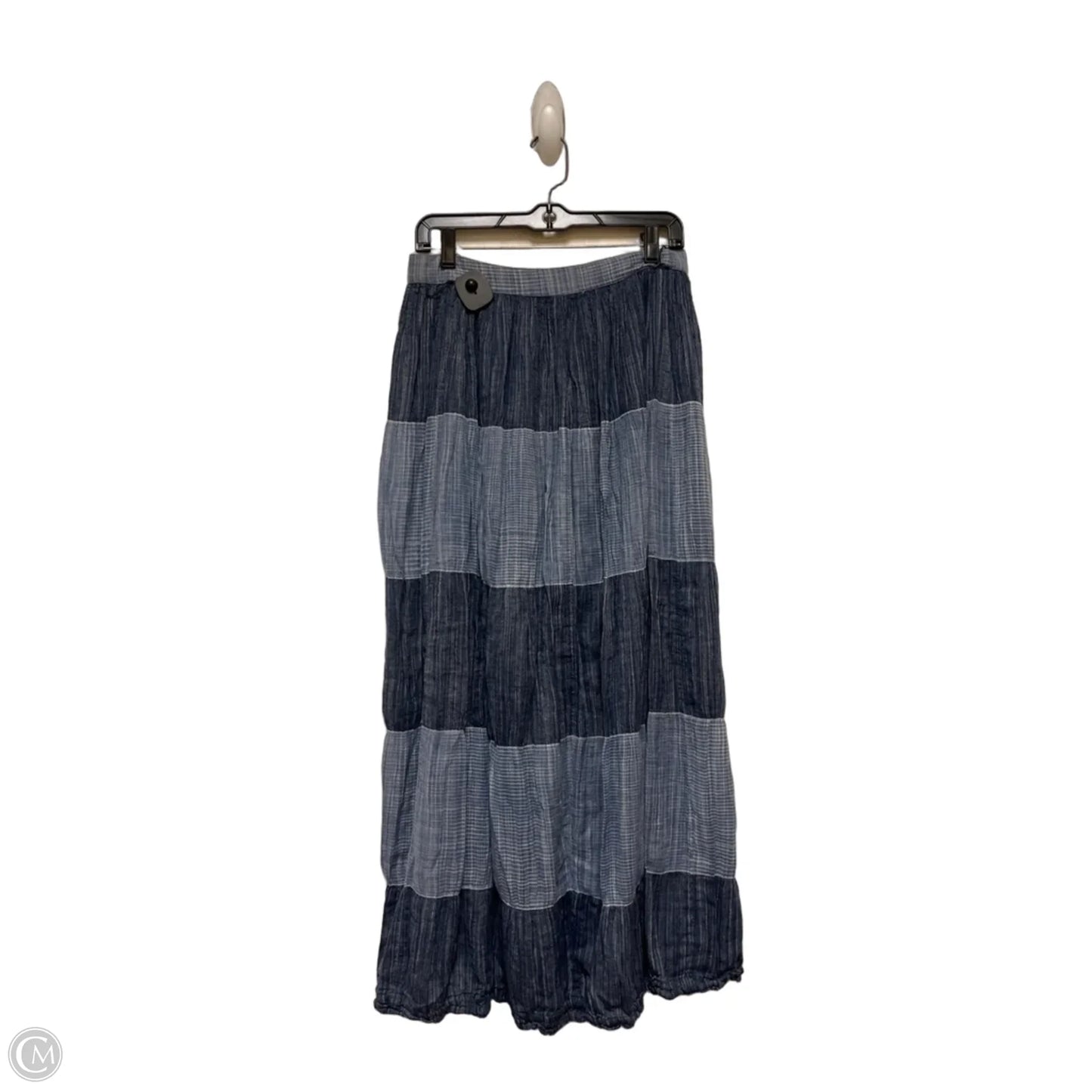 Skirt Maxi By Free People In Blue & White, Size: 0