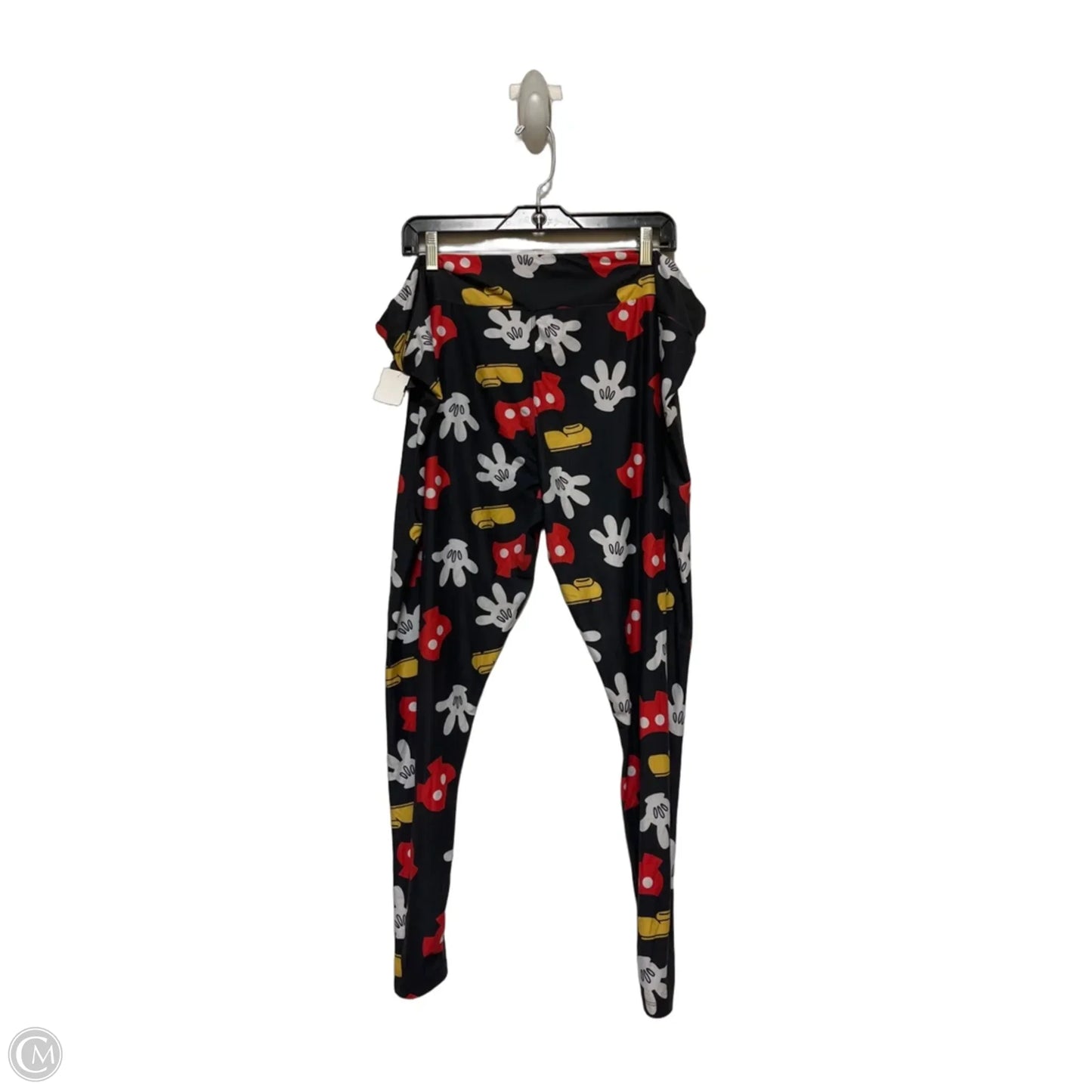 Pants Leggings By Disney Store In Black & Red, Size: 2x