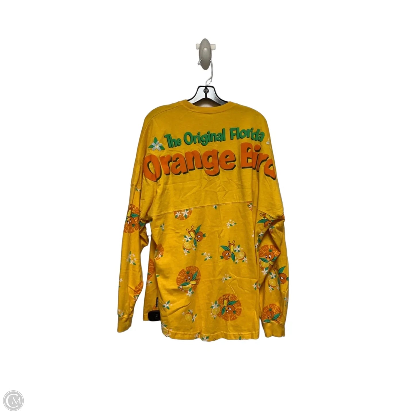 Top Long Sleeve By Disney Store In Orange & Yellow, Size: Xl