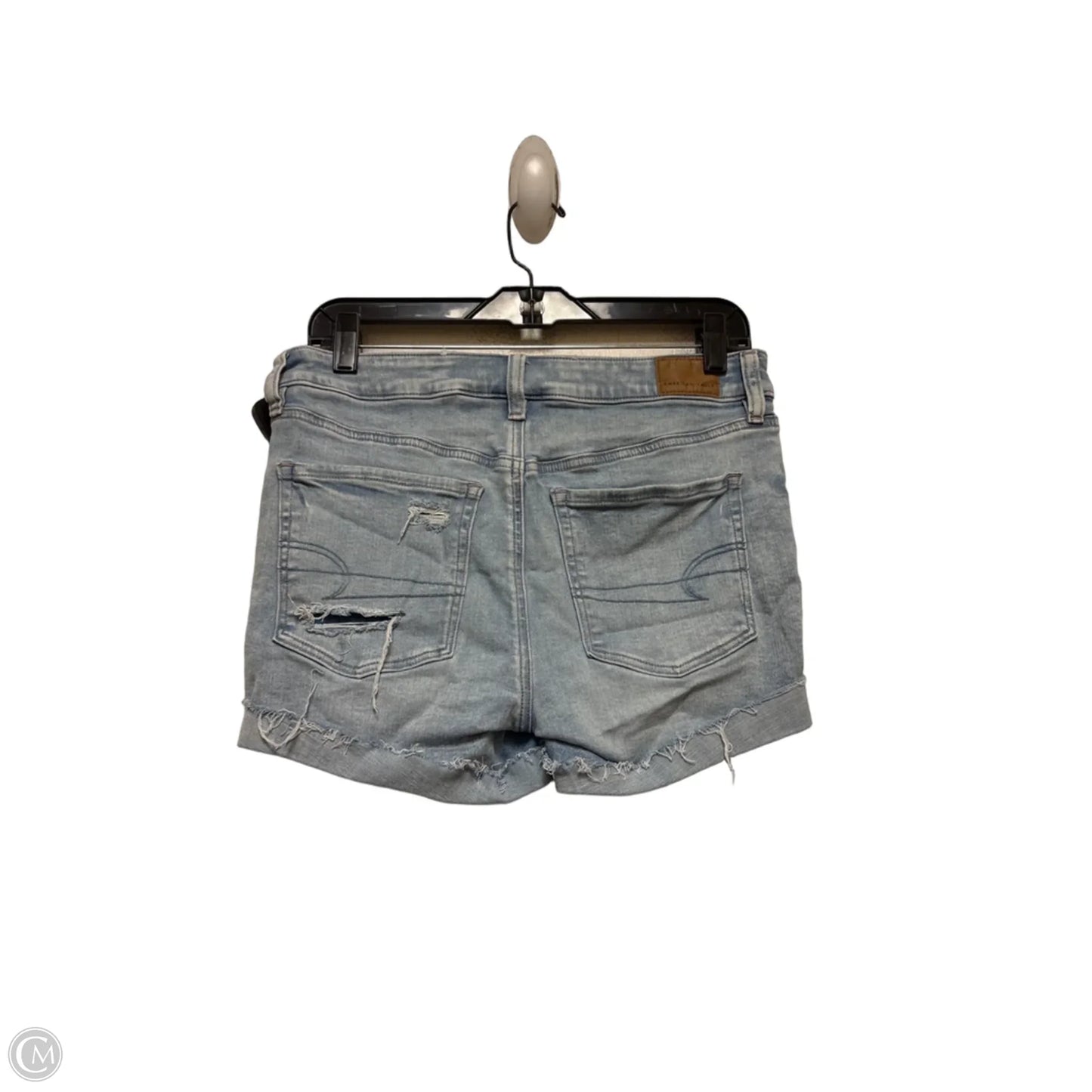 Shorts By American Eagle In Blue Denim, Size: 6