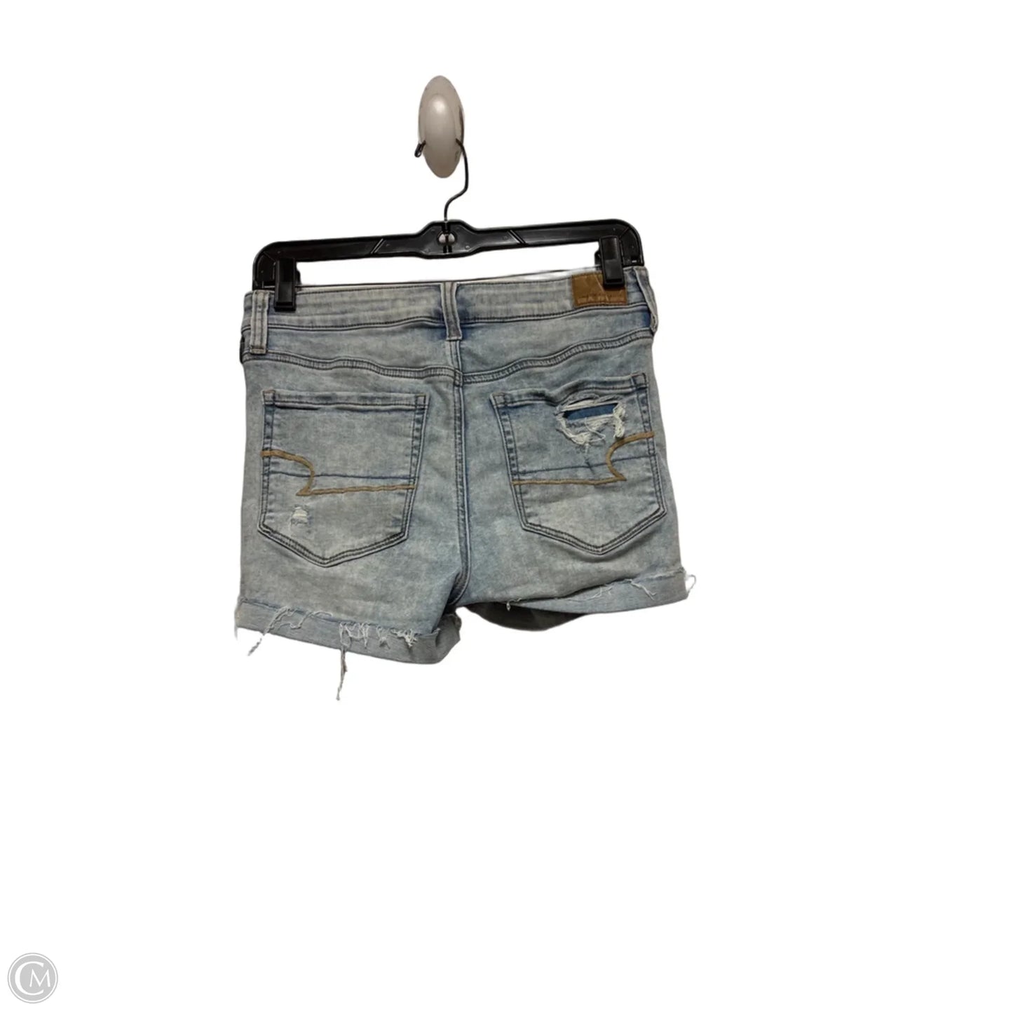 Shorts By American Eagle In Blue Denim, Size: 6