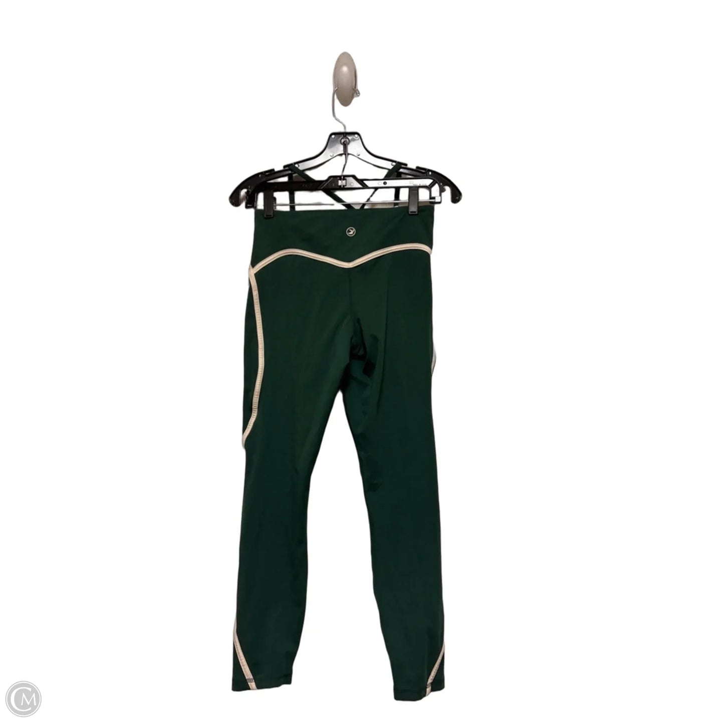 Athletic Pants 2pc By Glyder In Green & White, Size: M