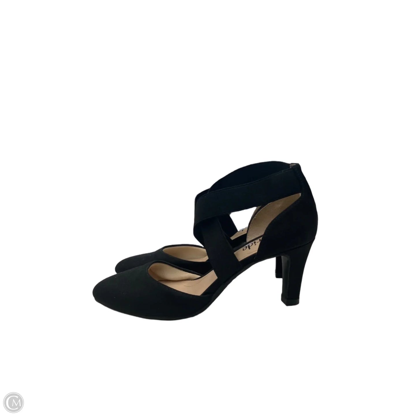 Shoes Heels Kitten By Life Stride In Black, Size: 6