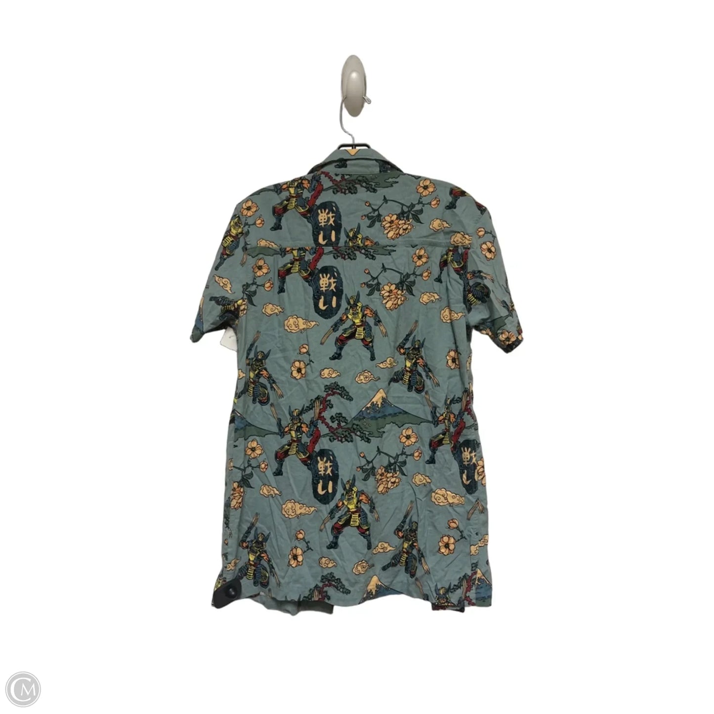 Top Short Sleeve By Disney In Teal, Size: Xs