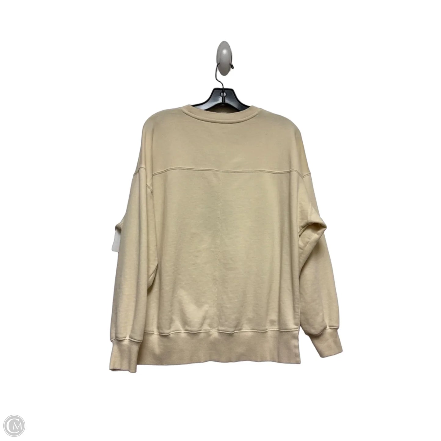 Sweatshirt Crewneck By Disney Store In Cream, Size: Xs