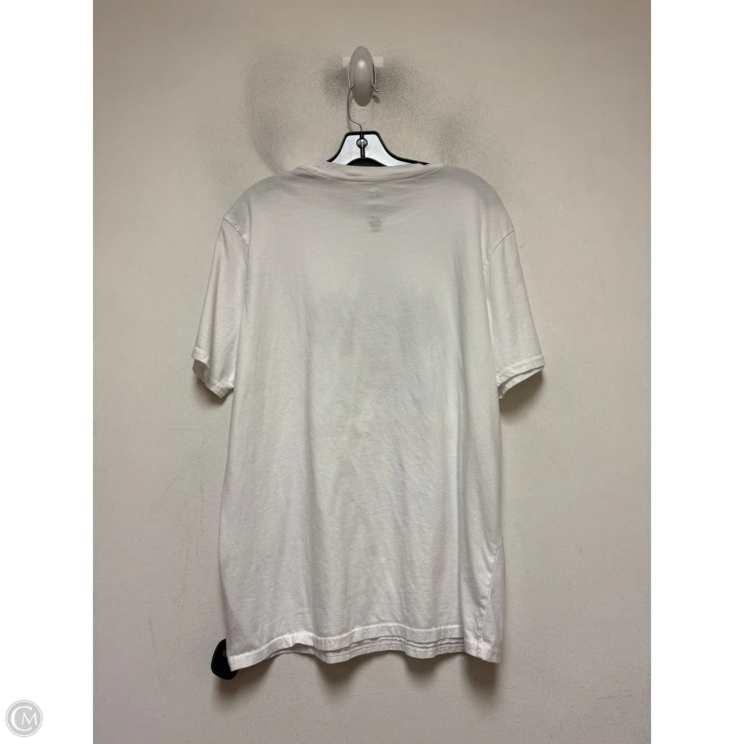 Top Short Sleeve Basic By Disney Store In White, Size: M