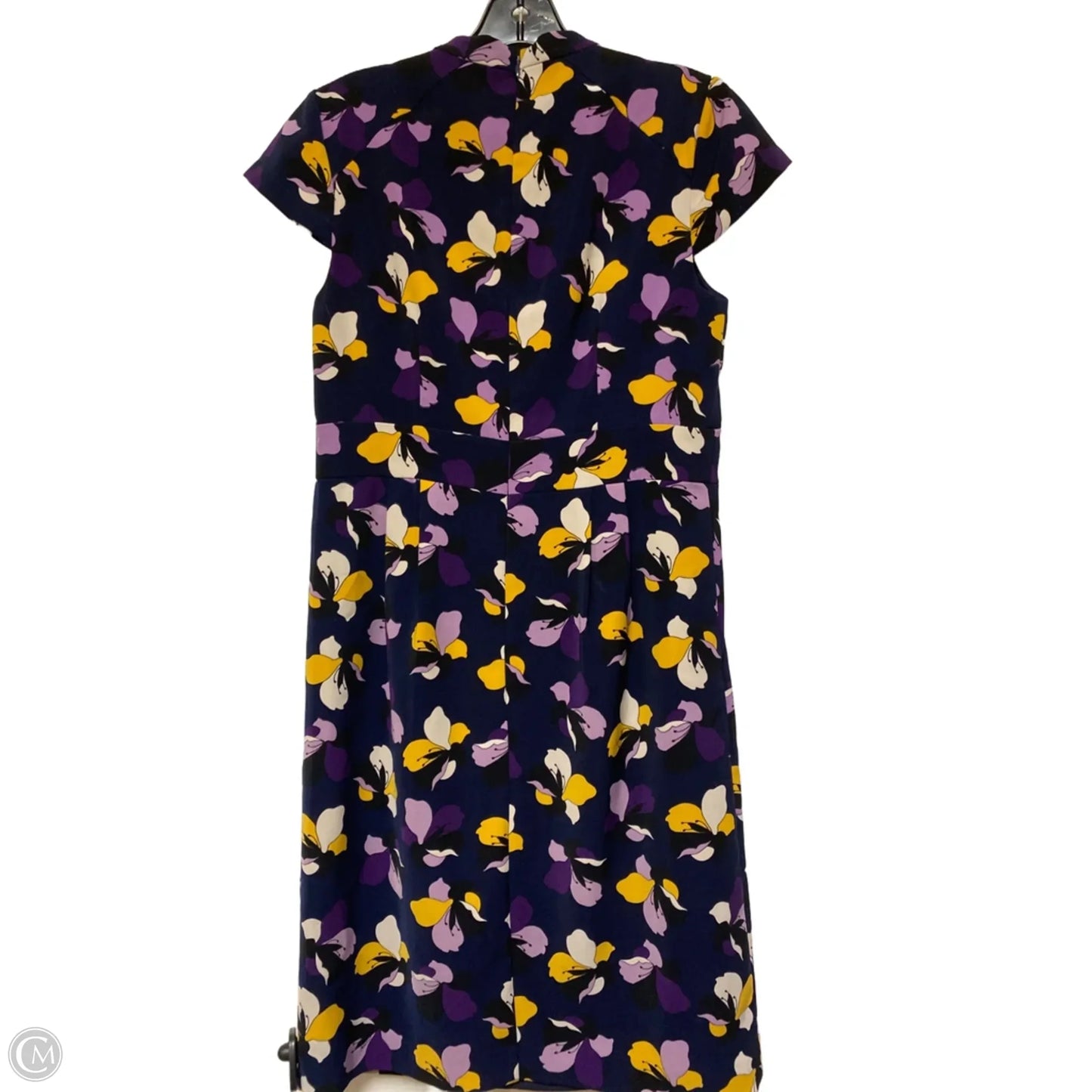 Dress Casual Midi By Ann Taylor In Floral Print, Size: 4