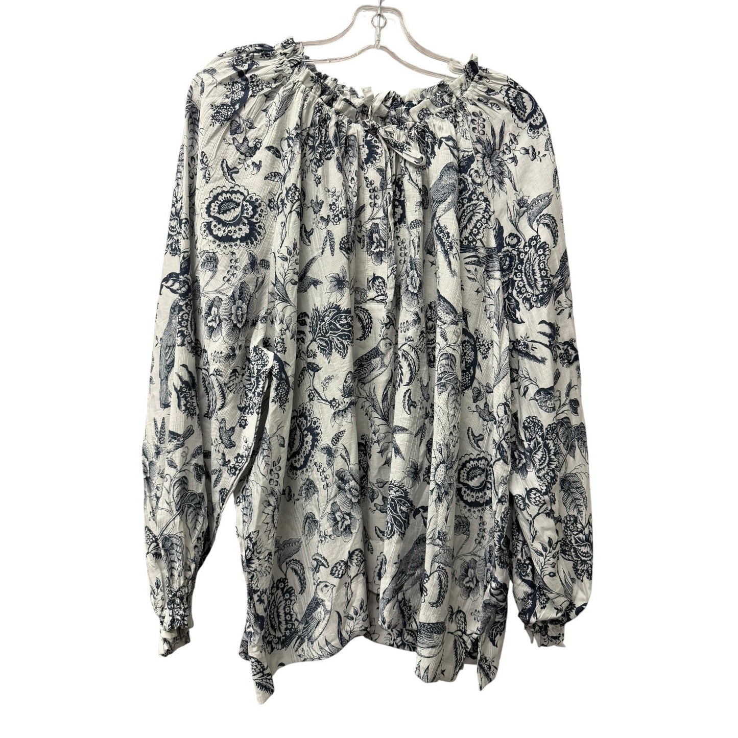 Top Ls By Jane And Delancey In Blue, Size:3X