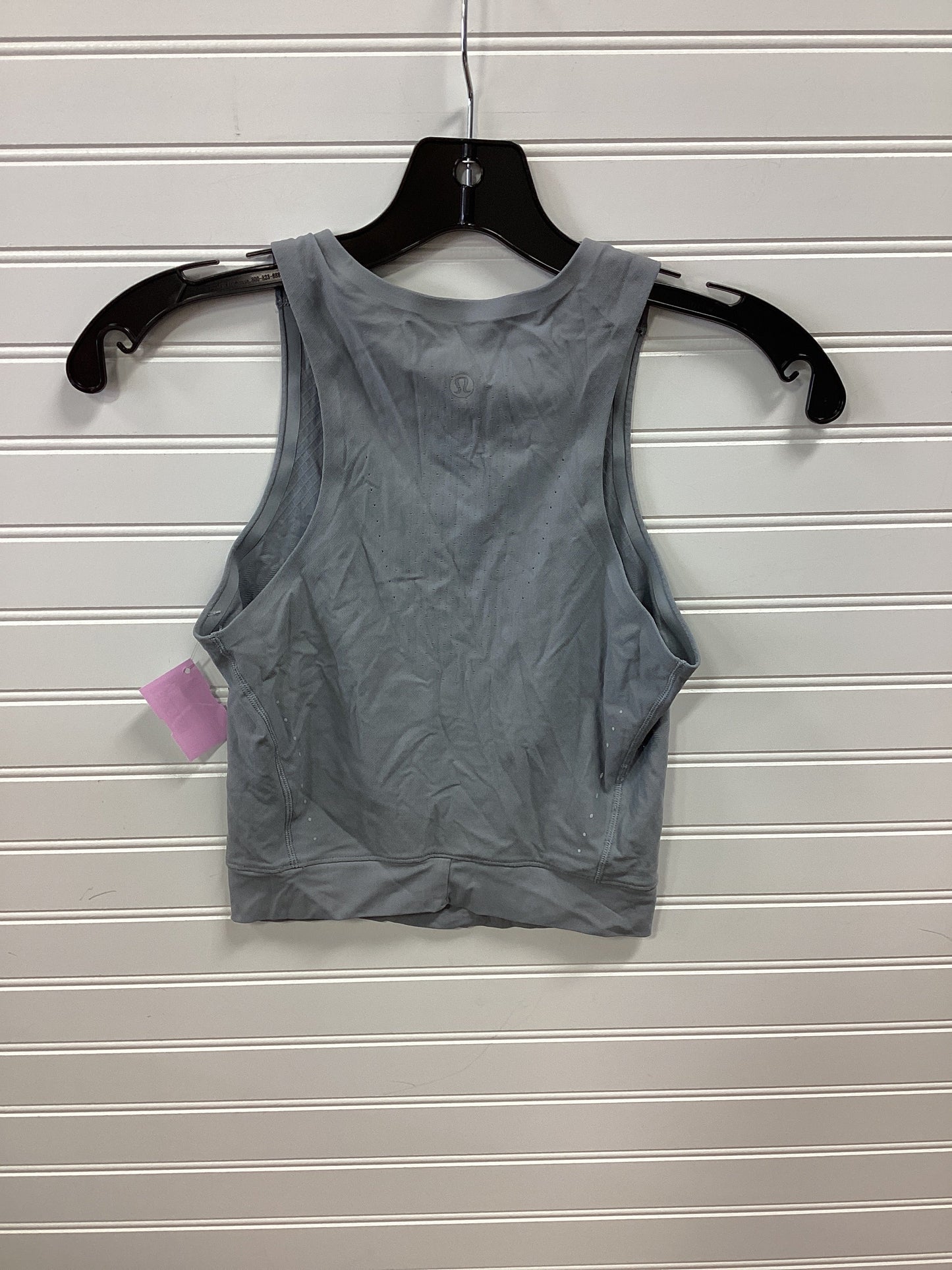 Athletic Tank Top By Lululemon In Grey, Size:S
