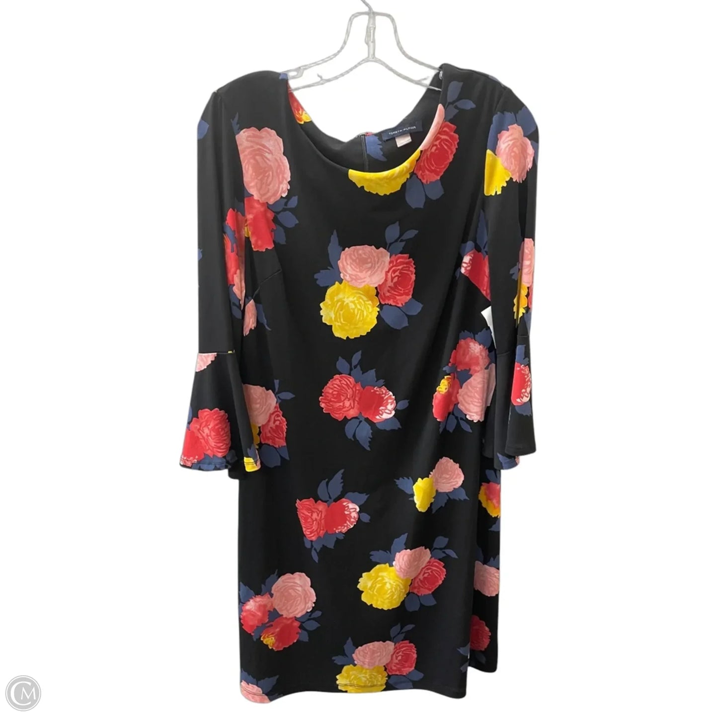 Dress Work By Tommy Hilfiger In Floral Print, Size: M