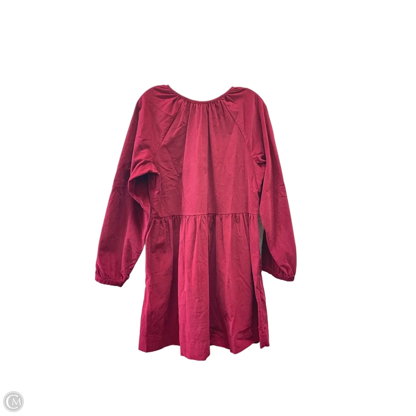 Dress Casual Short By Universal Thread In Red, Size: M
