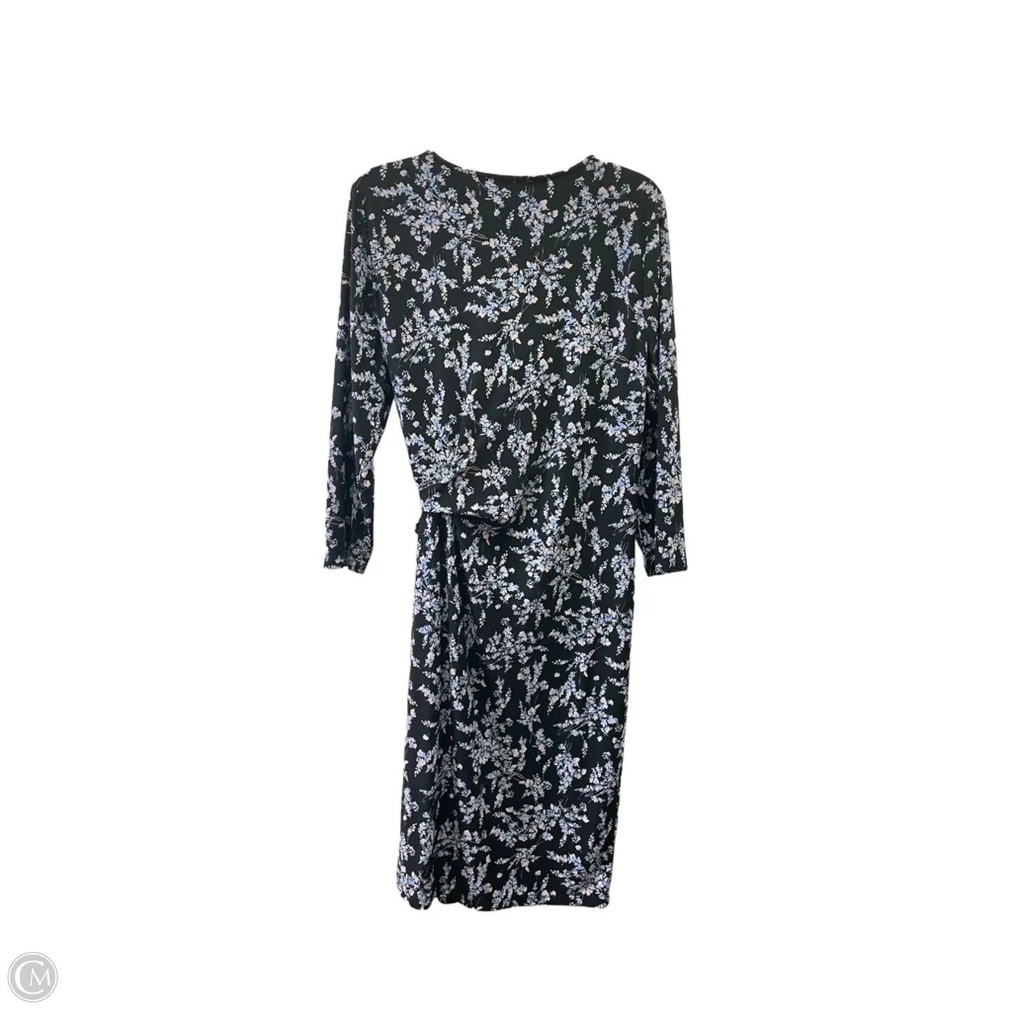 Dress Work By Kasper In Black & Pink, Size: L