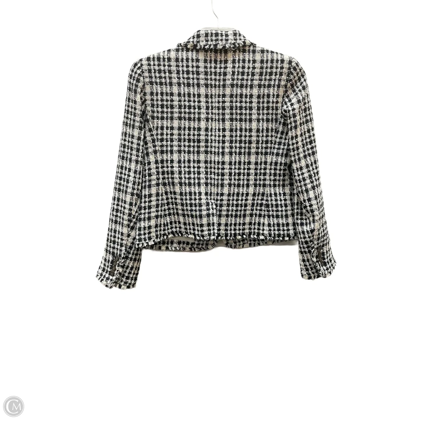 Blazer By Ann Taylor In Black & Cream, Size: Xs