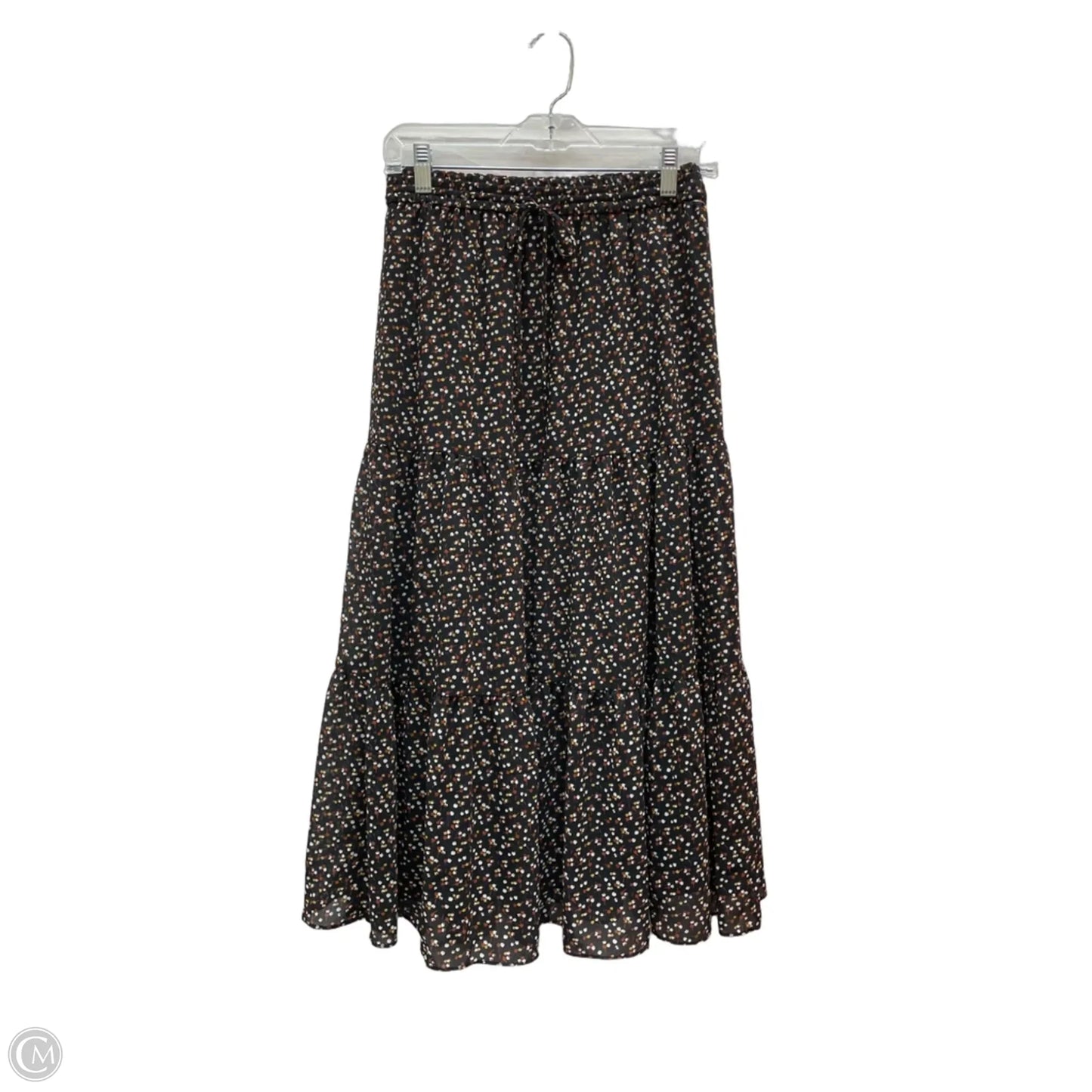 Skirt Maxi By Madewell In Black & Brown, Size: 2