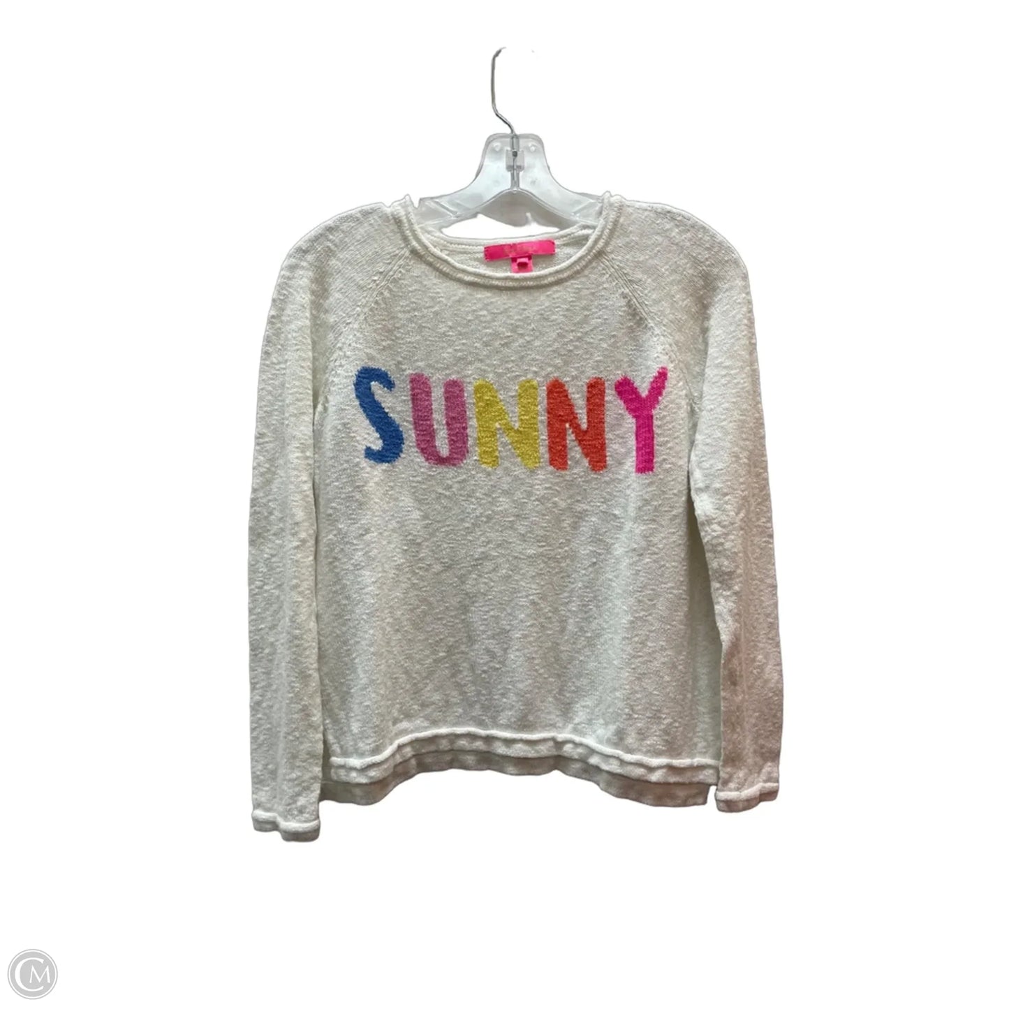 Sweater Designer By Lilly Pulitzer In White, Size: Xs