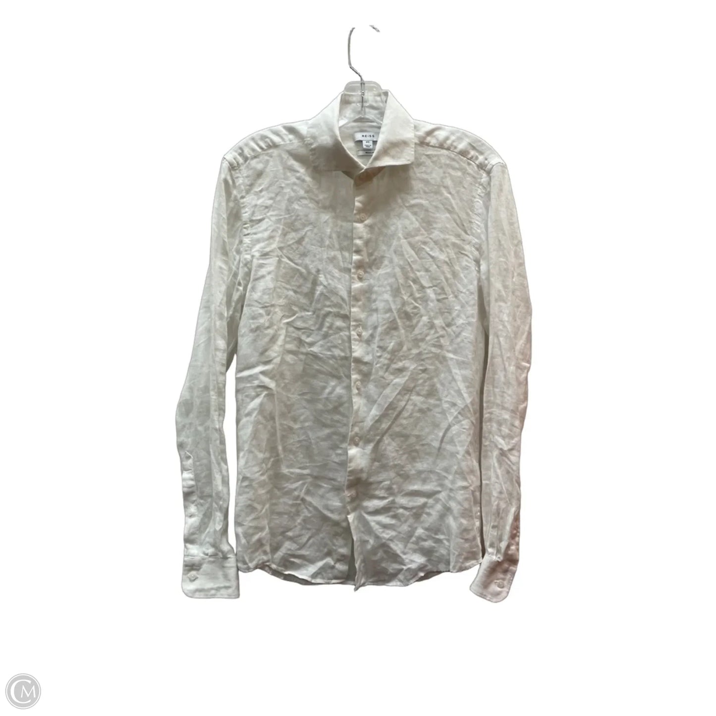 Top Long Sleeve By Reiss In White, Size: Xs