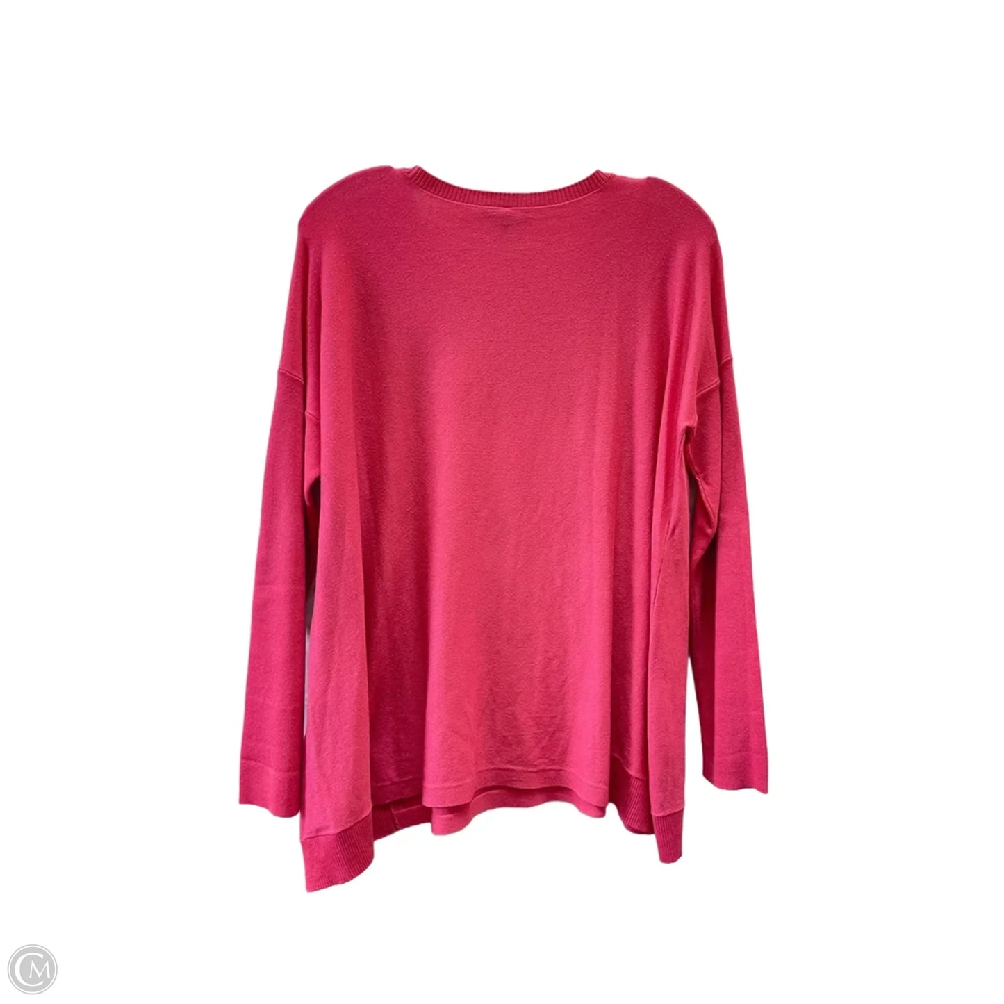 Top Long Sleeve By Eileen Fisher In Pink, Size: Sp