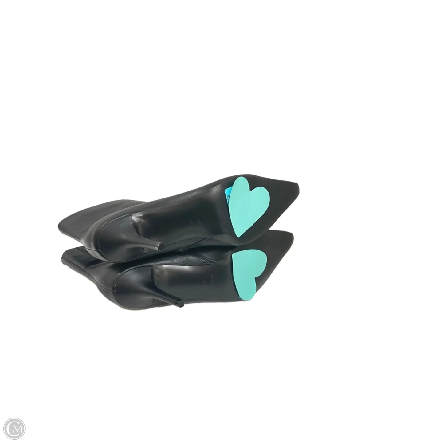 Boots Ankle Heels By Nine West In Black, Size: 8