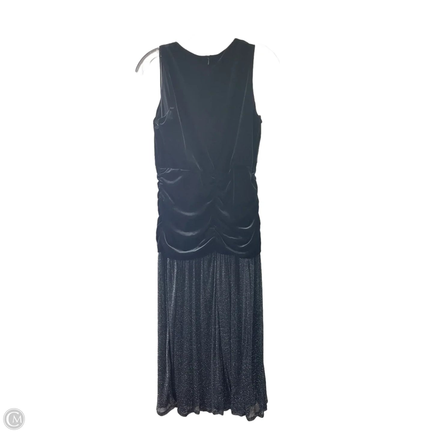 Dress Casual Midi By MAISON TARA In Black, Size: 10